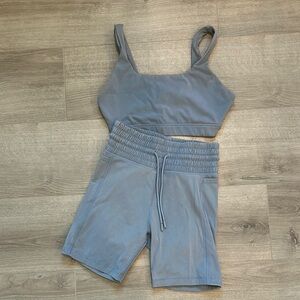 Lorna Jane Blue Bike Shorts